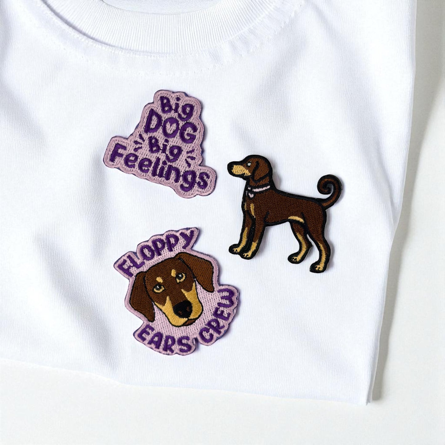 Natural Beauty Dobermann Iron-On Patch