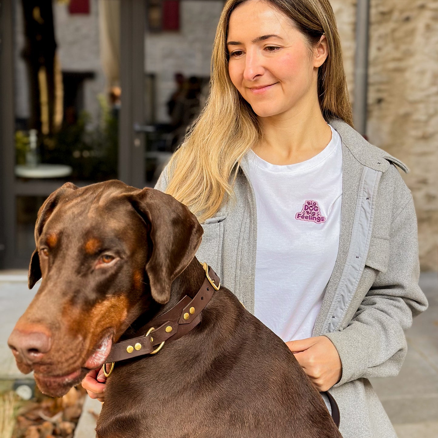 Big Dog Big Feelings Iron-On Patch