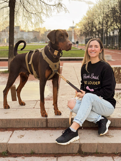 Bark Loud Love Louder Unisex Sweatshirt - Pawblic Opinion