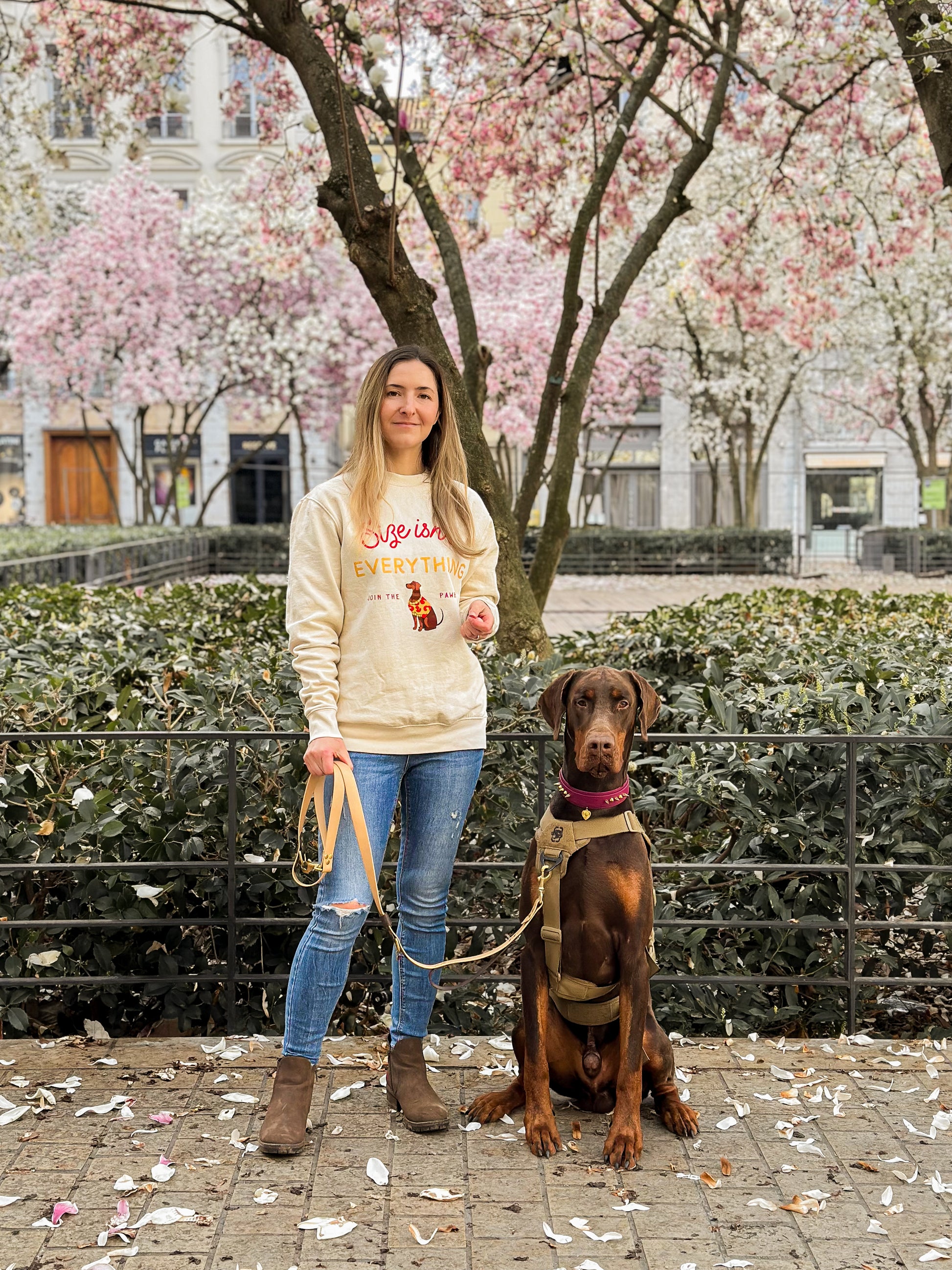 Size isn't Everything Unisex Sweatshirt - Pawblic Opinion
