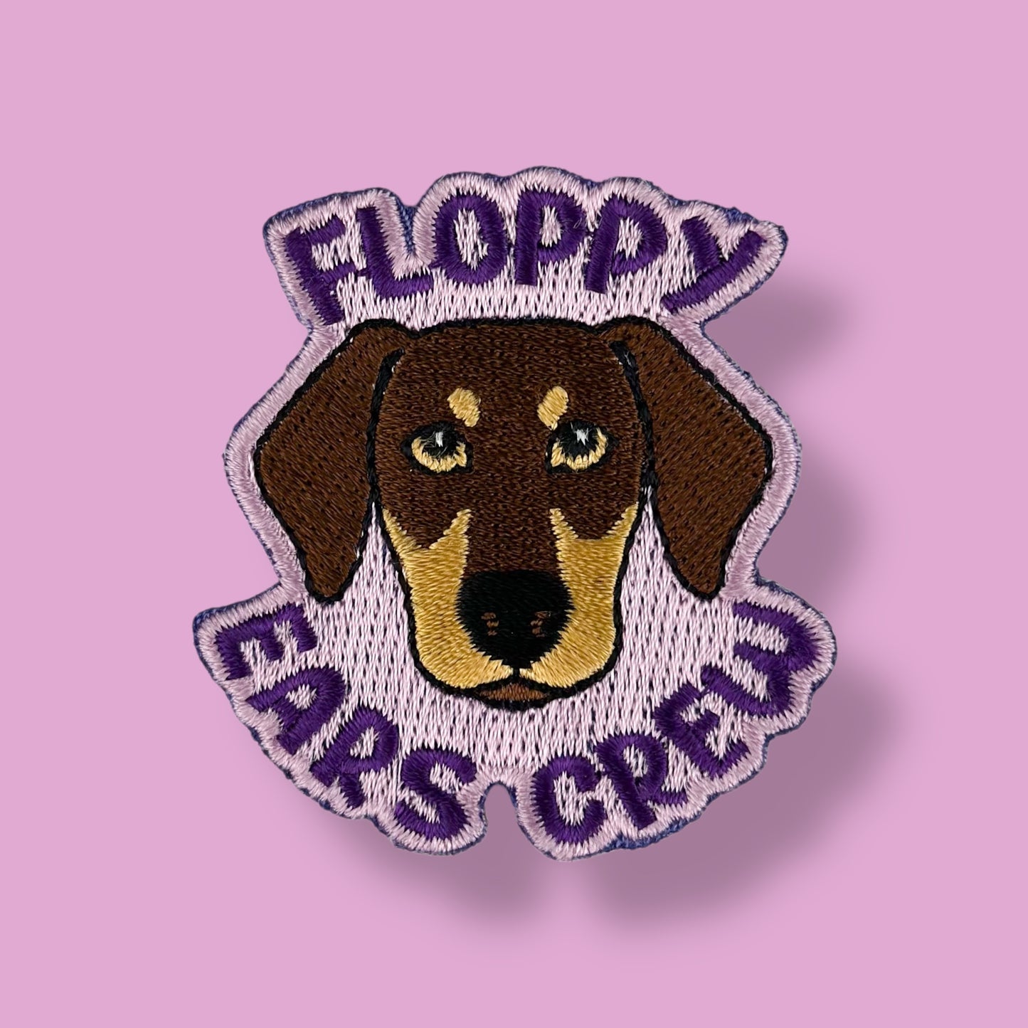 Floppy Ears Crew Iron-On Patch